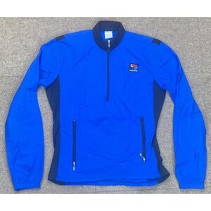Bellwether Vintage Unisex 1/4 Zip Long Sleeve Cycling ‎ Jacket Size Medium